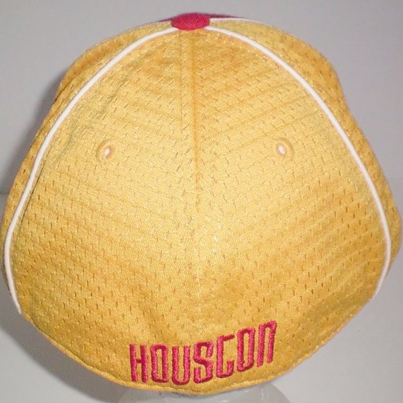 Houston Rockets NBA  Reebok Hard Wood Classics Fitted Cap - Picture 2 of 3